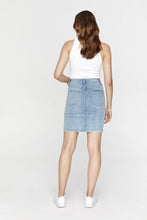 Load image into Gallery viewer, BLAIR Stretch Denim Skirt || VINT BLUE